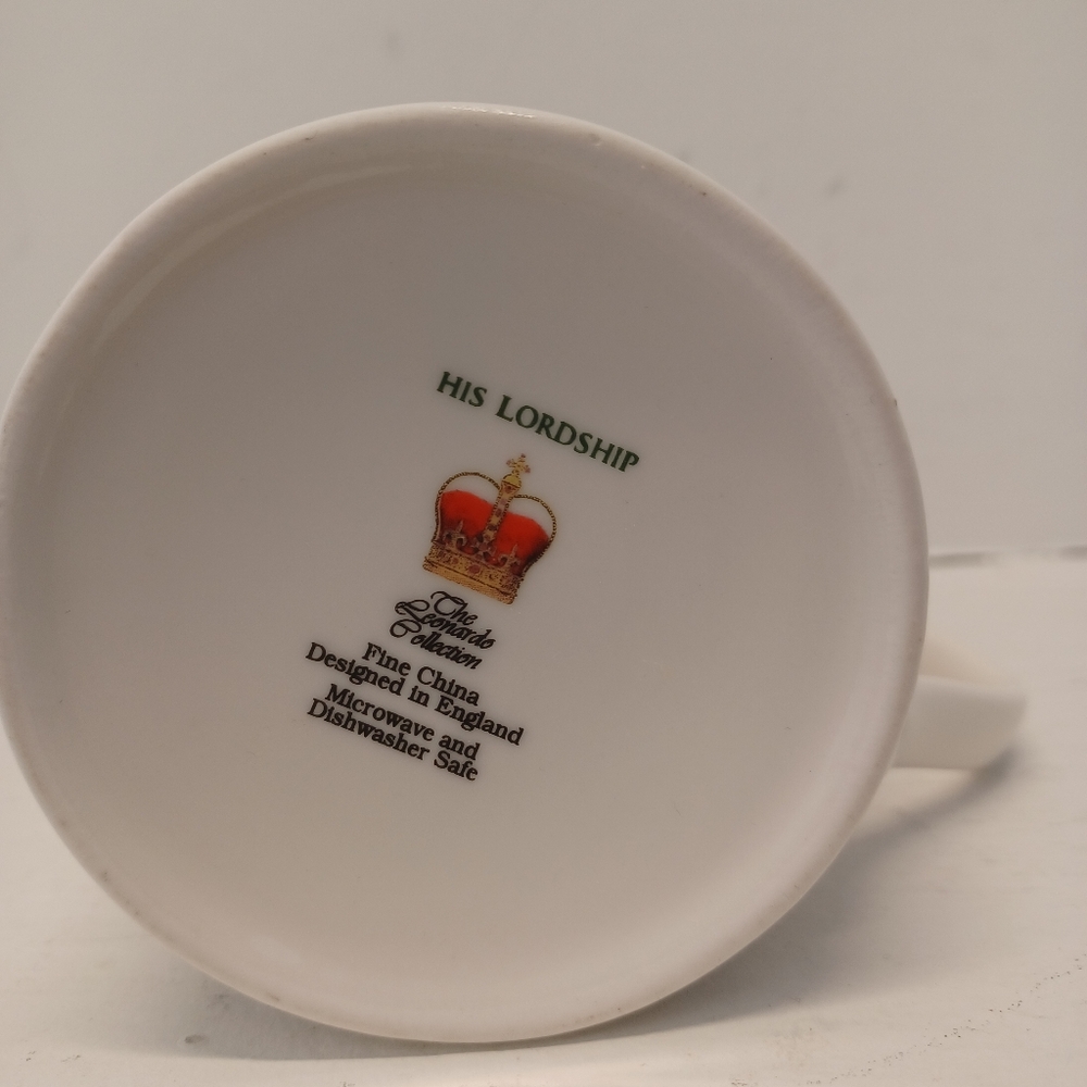 Leonardo Collection His Lordship Ceramic Coffee Mug Tea Cup Gift Master - Picture 4 of 8